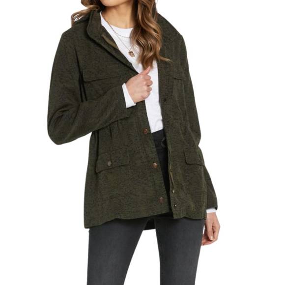 NEW DEAR JOHN DENIM jenny jacket in pine leopard - Picture 2 of 4